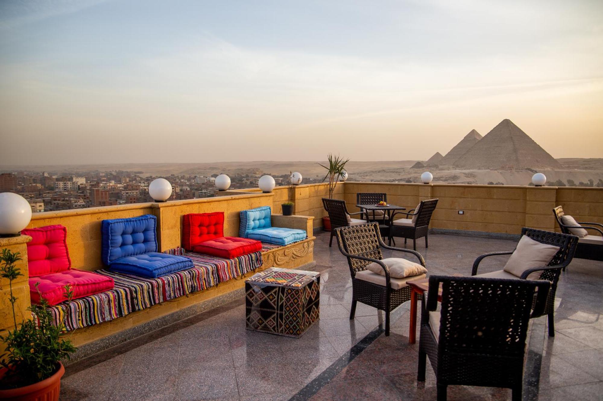 Gardenia Hotel Pyramids View Nazlet el-Sîsi 외부 사진